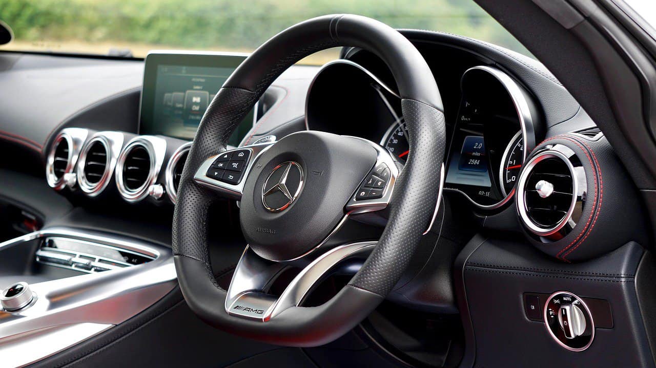 How clean leather steering wheel